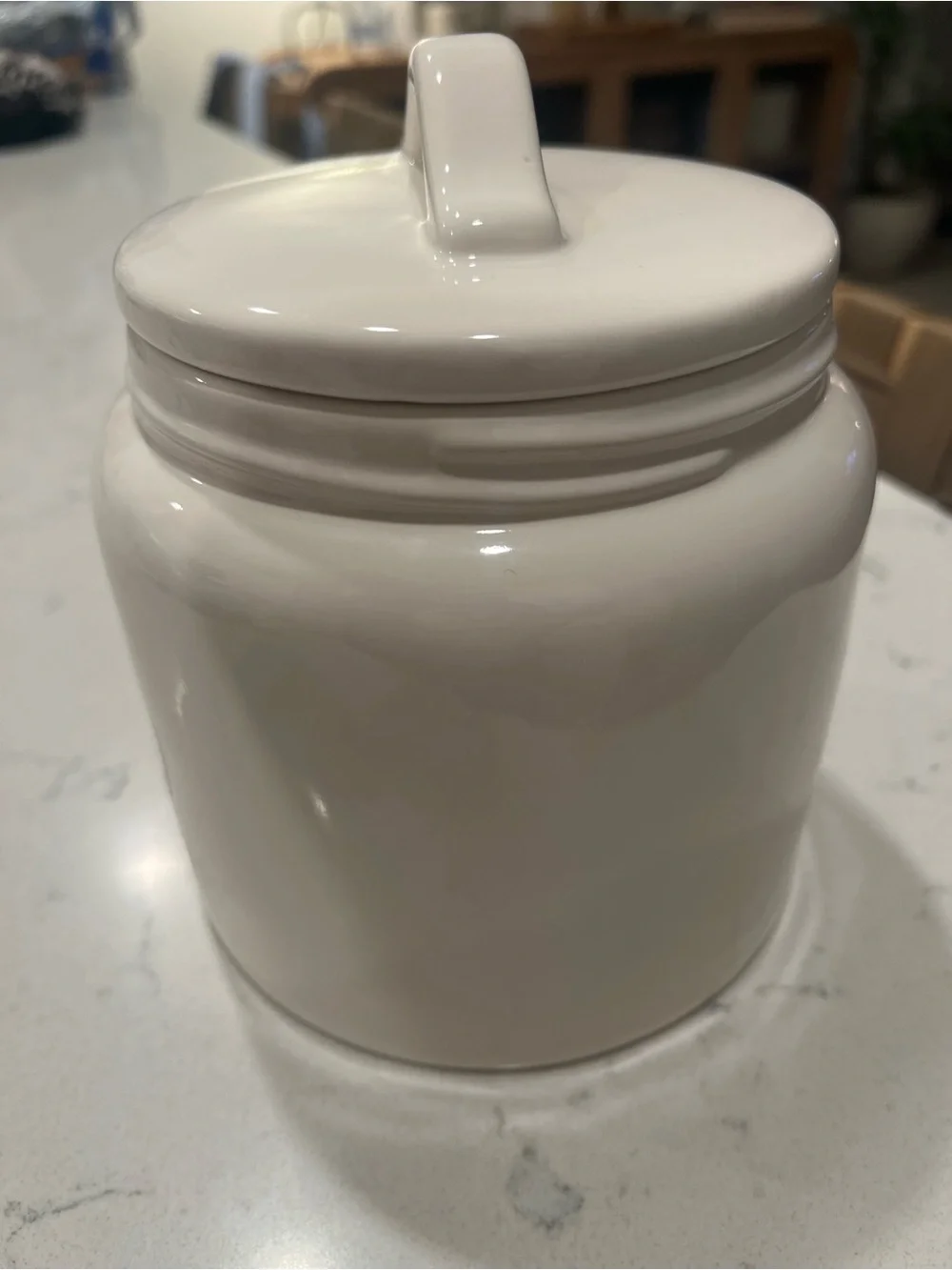 NWT Rae Dunn Ceramic Hold Canister